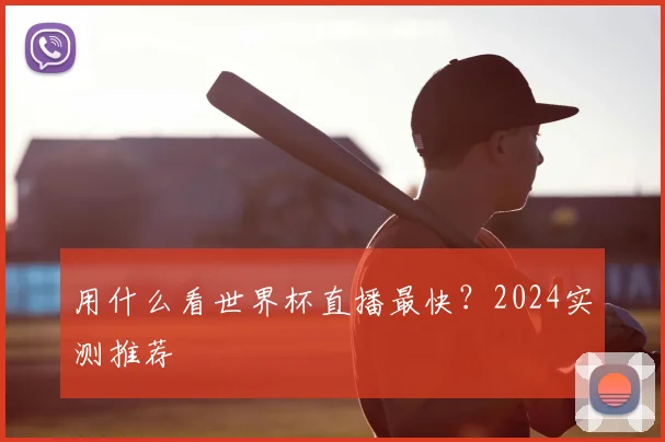 用什么看世界杯直播最快？2024实测推荐
